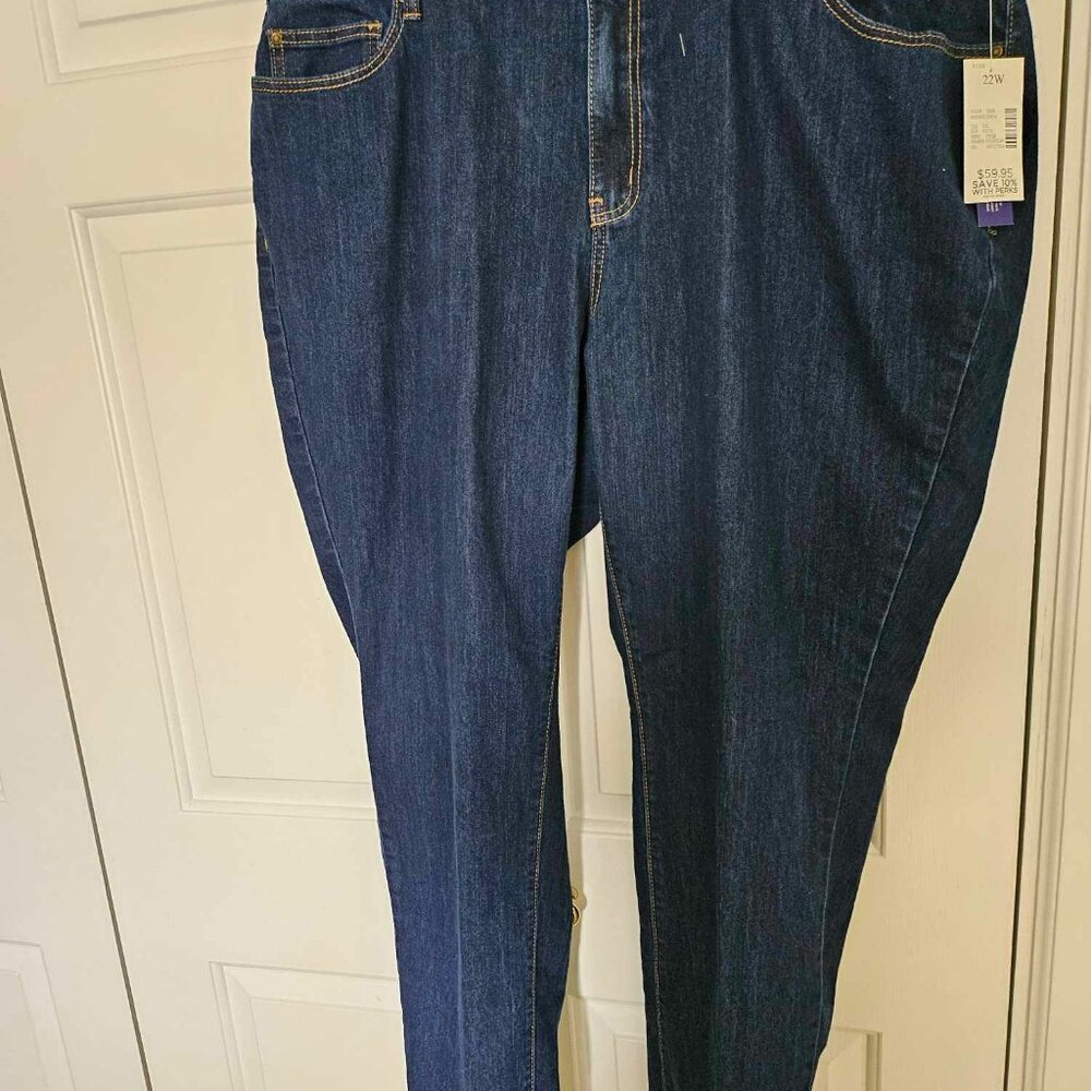 Catherines Universal Blue Jean Size 22